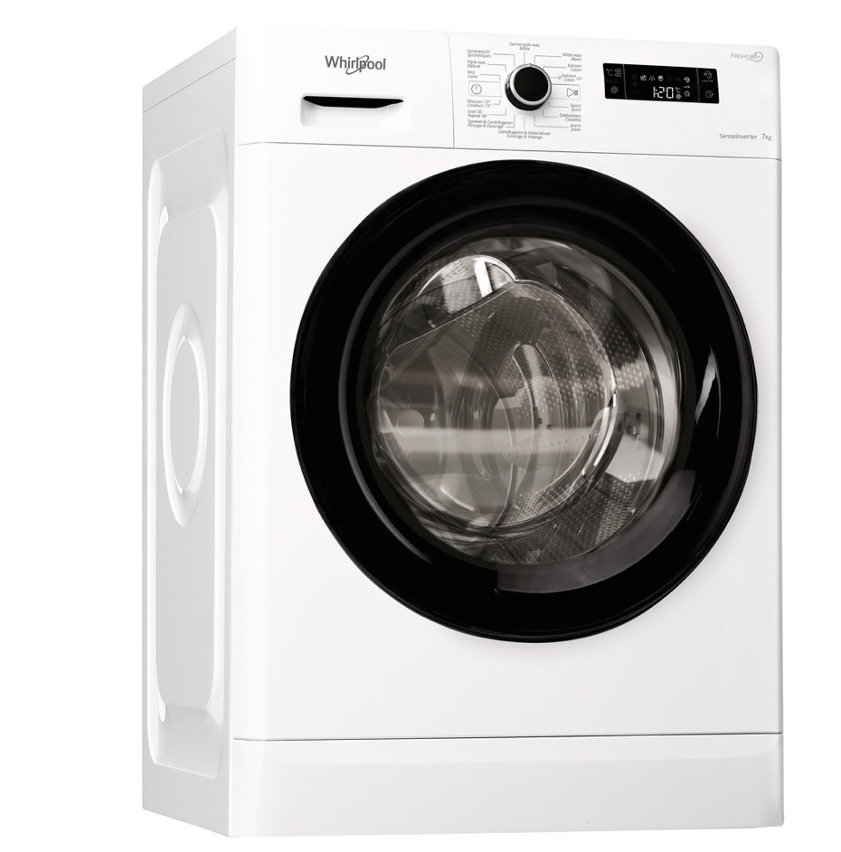 Werkgever over het algemeen Veel gevaarlijke situaties WHIRLPOOL FWFBE71683WK - Wasmachine 7KG 1600 toeren • LeaseWitgoed.nl