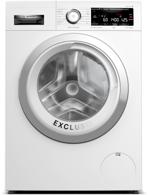 BOSCH WAVH8M90NL Wasmachine 8 4D • LeaseWitgoed.nl